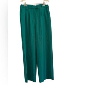Princess Polly Green Wide Leg Trousers